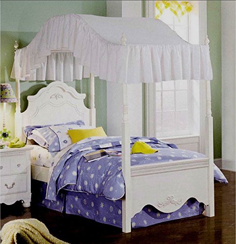 victorian wooden style canopy beds for kids