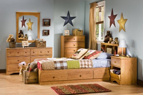 single bed with storage for kids