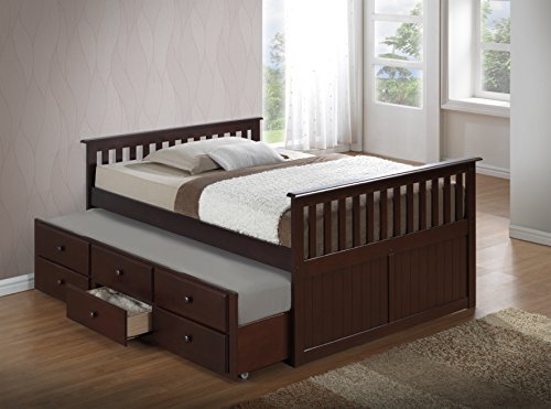 double bed for kids trundle